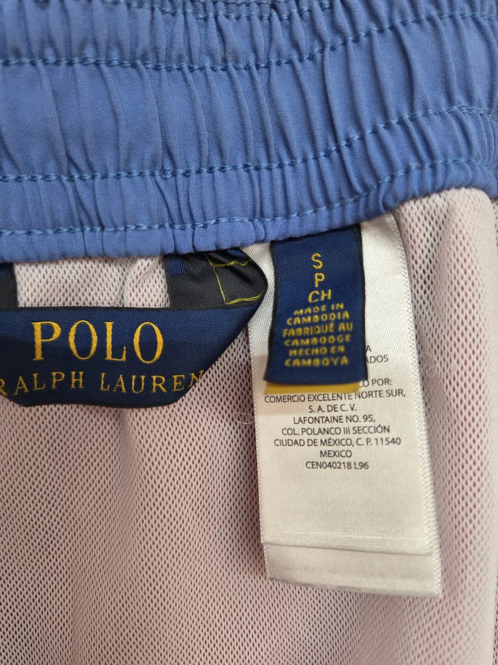Polo by Ralph Lauren Men's Red Drawstring Swim/Active Shorts